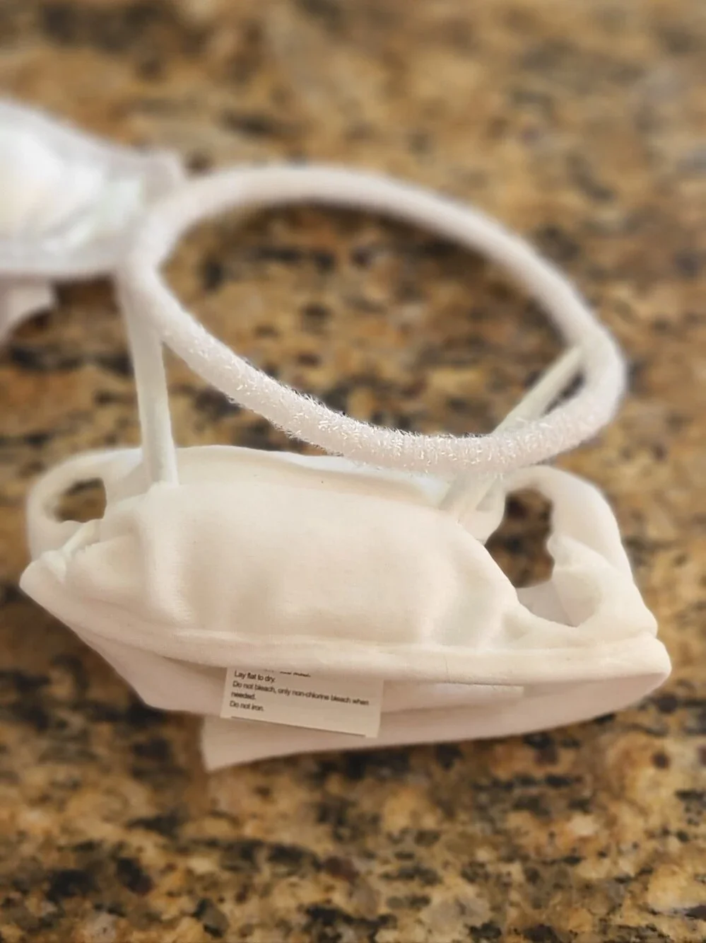 Celebrate It White Angel Dog Costume with Sequin Waistband and Halo Headband